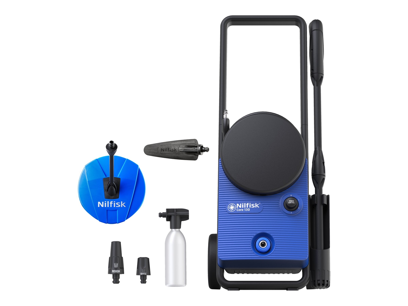 Nilfisk CORE 130 Verticale Elettrico 6 m Alta pressione 5 m Nero Blu 128471258