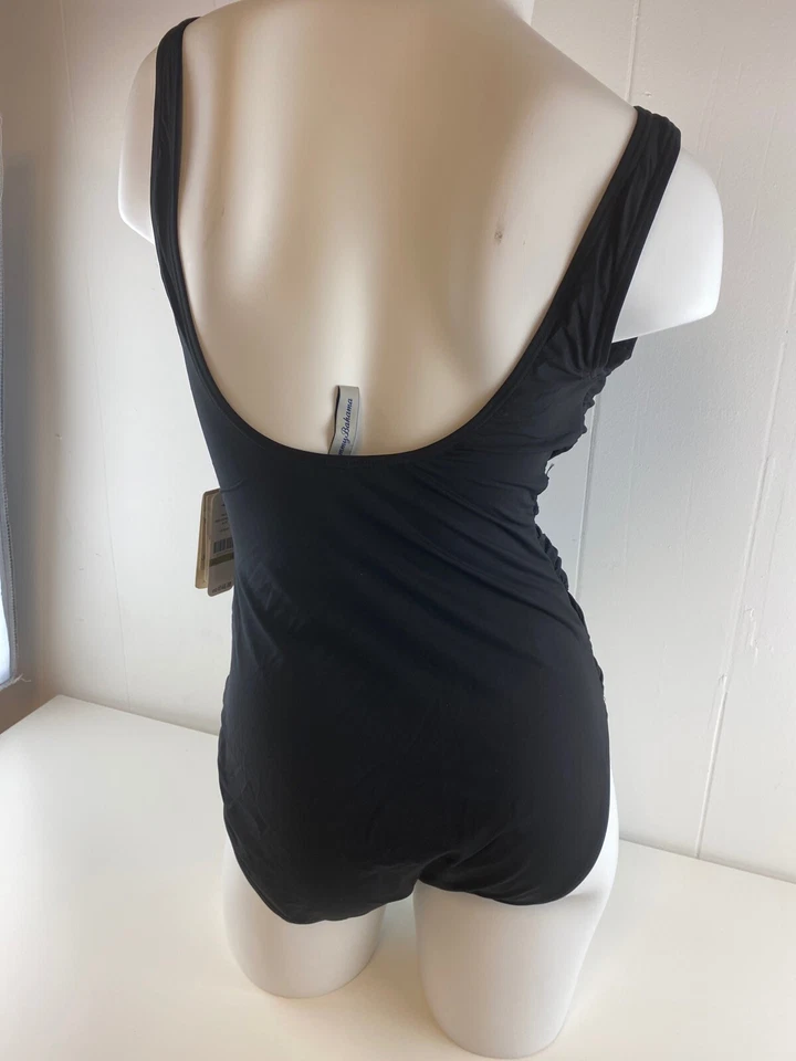Traje de baño Tommy Bahama Pearl negro de una pieza talla 6 Foto 3 de 4
