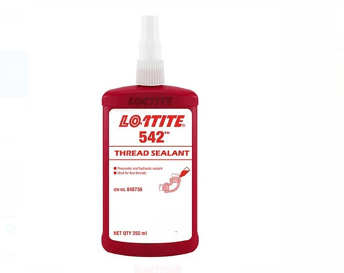 Henkal LOKTITE 542 Hydraulic Pneumatic Thread Sealant 250ml Pipe Thread Sealant
