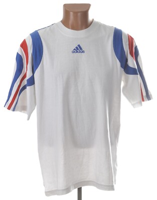 フランス代表 1996-98 アディダス Sサイズ FRANCE 1996/1998 TRAINING FOOTBALL SHIRT ADIDAS SIZE M(40/42