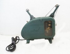 1930's ART DECO EXCEL 16MM FILM PROJECTOR MODEL 90U w/ WOOD CARRYING CASE -WORKS