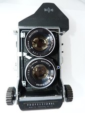 VINTAGE MAMIYA C3 PROFESSIONAL C. with Porroflex Finder,SEKOR 80/2.8 lens.READ
