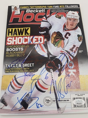 Duncan Keith Signed Autographed Beckett Hockey Magazine JSA Authenticated - Picture 3 of 9
