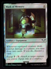 Mask of Memory 243 Uncommon Surge Foil Warhammer 40K MTG Near Mint