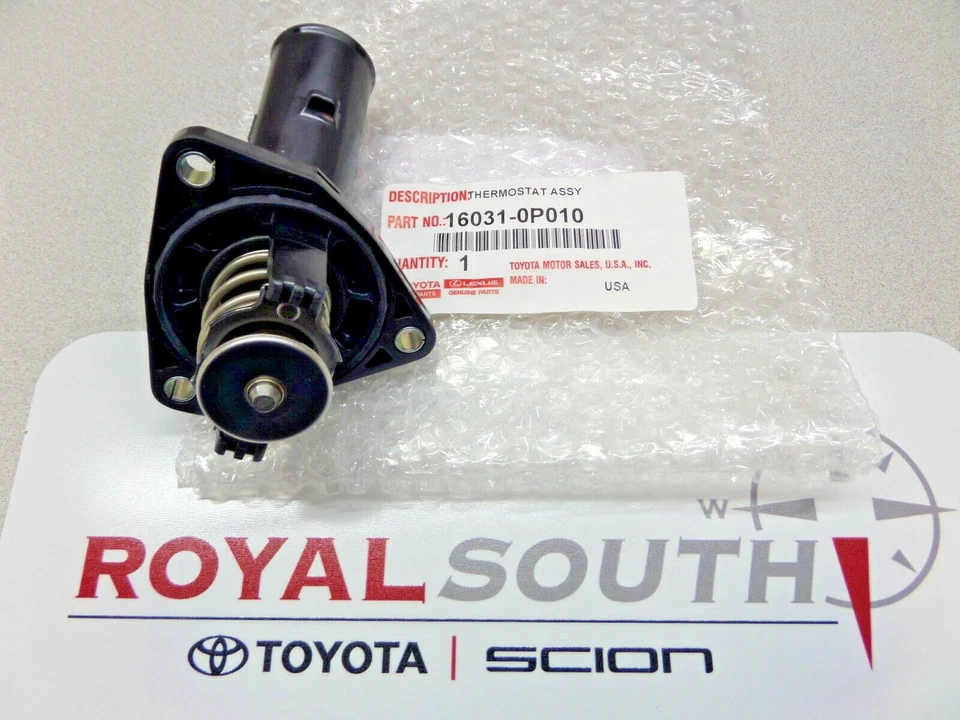 Termostato Toyota FJ Cruiser Tacoma 4Runner Tundra 4,0 L genuino OEM Foto 2 de 3