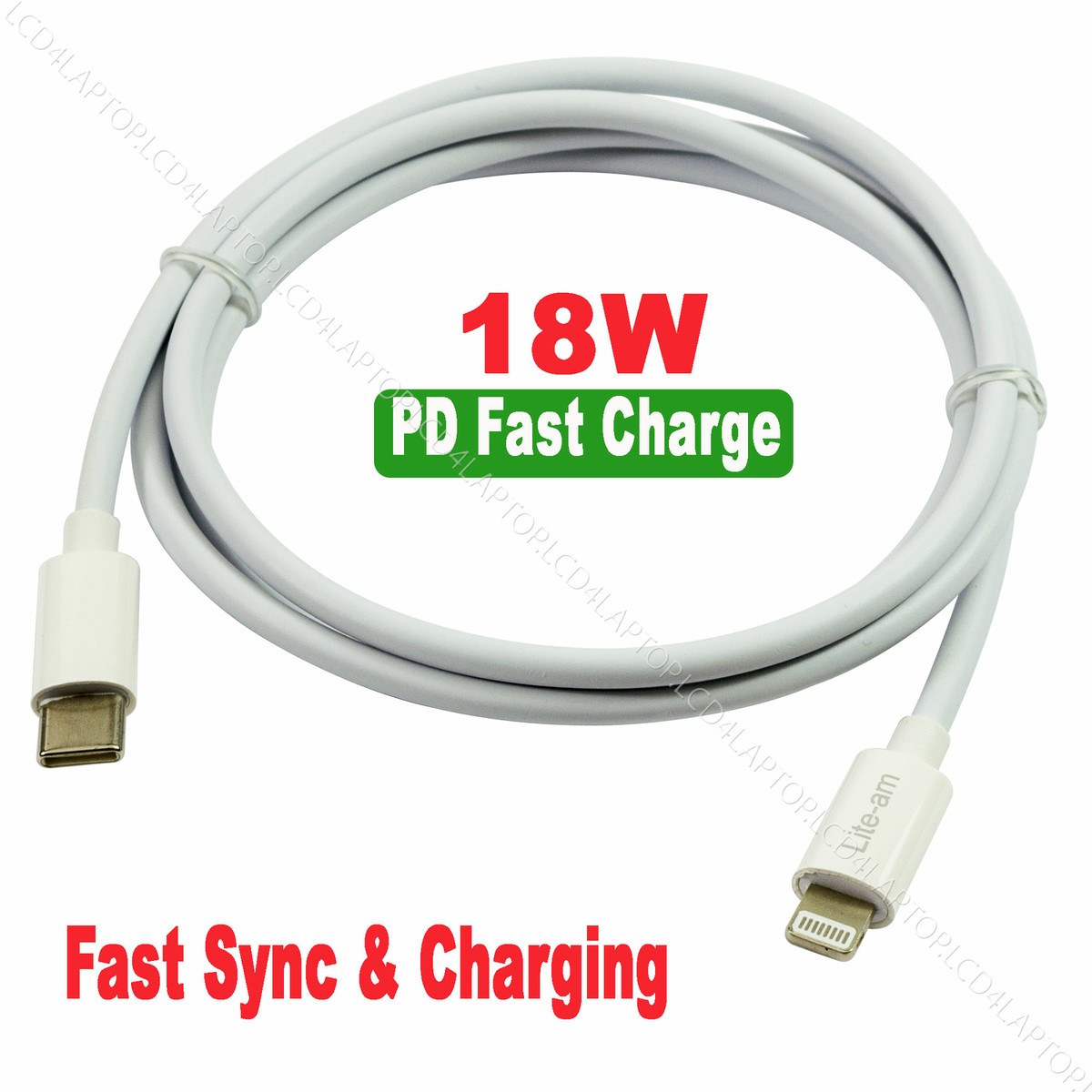 For iPad mini 5th Generation A2125 USB C Fast Charge Sync Cable