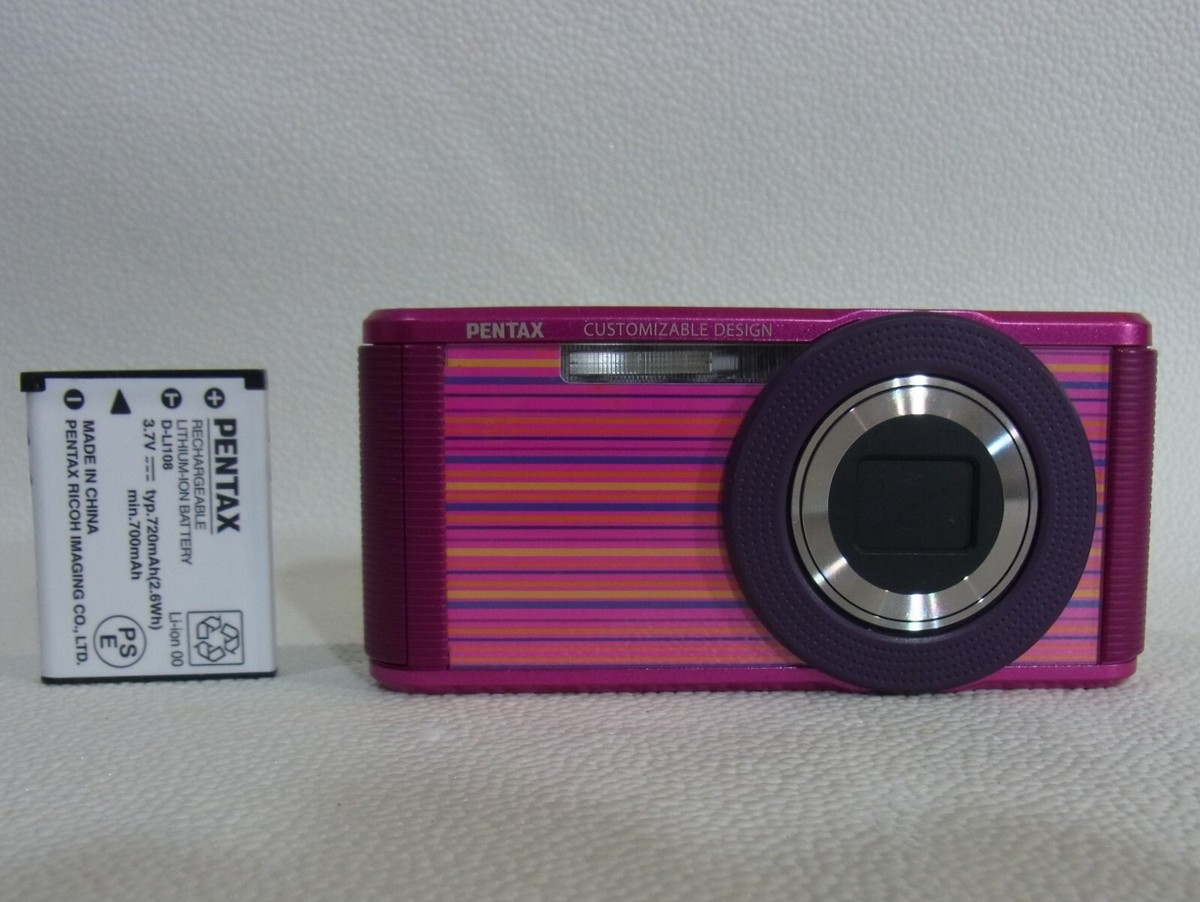 PENTAX Optio LS465,Pink,5x,2.7in,16MP,f/3.9 Excellent from