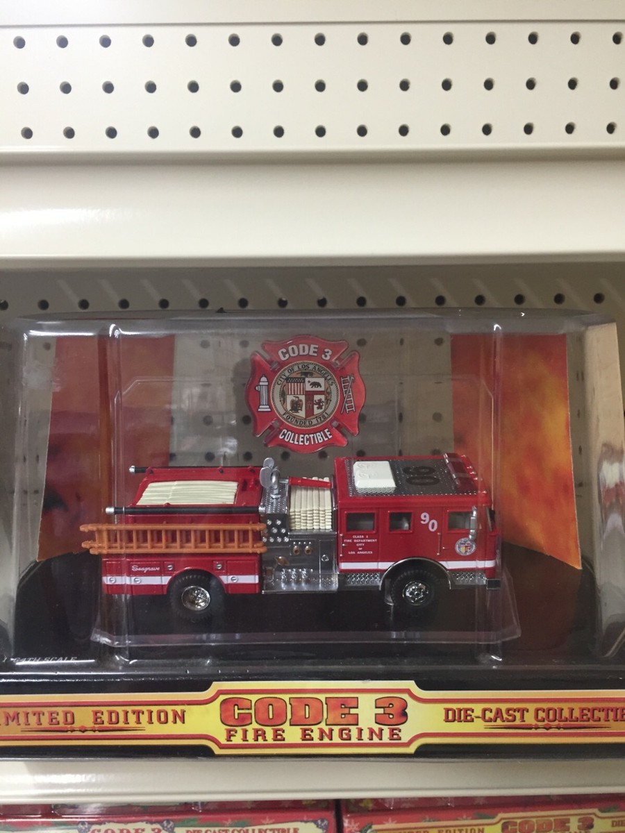 CODE 3 コレクションズ no.12417 LA FD LIMITED Code 3 Collectibles Limited Edition Los Angeles Fire
