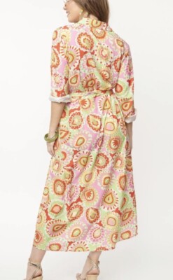 pink ripple dress Aje Introspect Ripple Cut Out Midi Dress in Pink Ripple Tie Dye