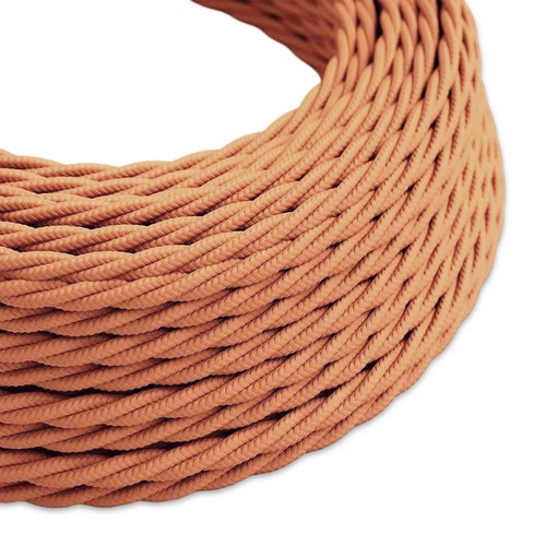 3 Core Fabric Twisted Cable Fabric Lighting Cable Cord Flex Multi Colors Wires - Picture 42 of 113