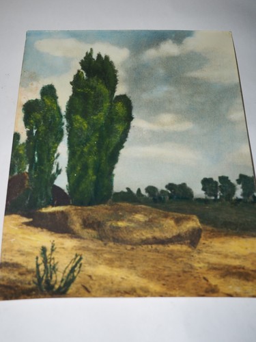 Hand Colorized Photograph Of a Midwestern Landscape Thelma Cook 11" x 14" - Picture 2 of 4