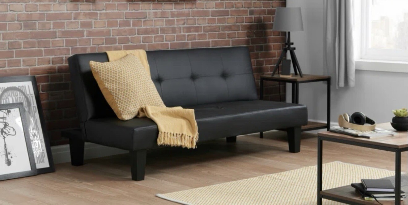 167cm Armless Sofa Bed