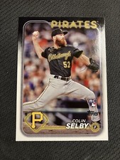 2024 Topps Series 2 - #668 Colin Selby (RC) Pittsburgh Pirates