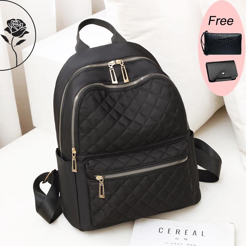 Women's Anti-Theft Leather Backpack Purse Travel Rucksack Satchel Bag