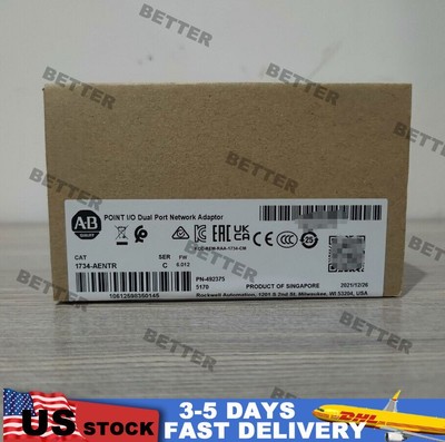 Allen-Bradley 1734-AENTR Point I/O Dual Port Adaptor Module 1734AENTR