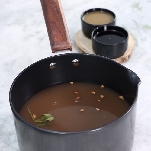 Wonderchef Ebenholz harteloxiert Antihaft Kochtopf und Suppentopf 16 cm - 2L - Bild 2 von 6