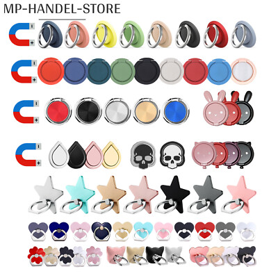 360 Ring Selfie Strap Halter Halterung Handy Finger Griff Holder Iphone Samsung 