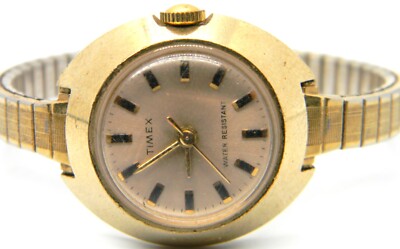 Timex Vintage Women\'s Manual Wind Gold Plated Watch Vintage Timex Gold Plated Hand Wind Women main image 4