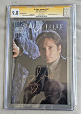 David Duchovny SIGNED IDW COMICS X-FILES SEASON 10 #7 DECEMBER 2013 SUB VARIANT