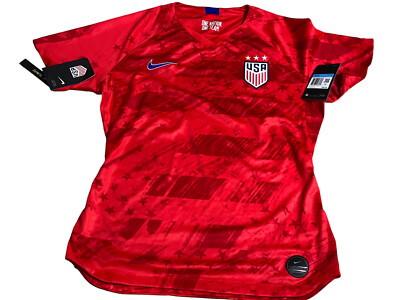 NWT Nike USA Womens Size Medium M 2019-20 Stadium Away Soccer