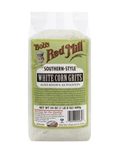 Bob's Red Mill White Corn Grits/Polenta 24 Ounce Pack of 1