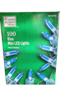 Home Accents 100 Blue Mini LED Lights NEW