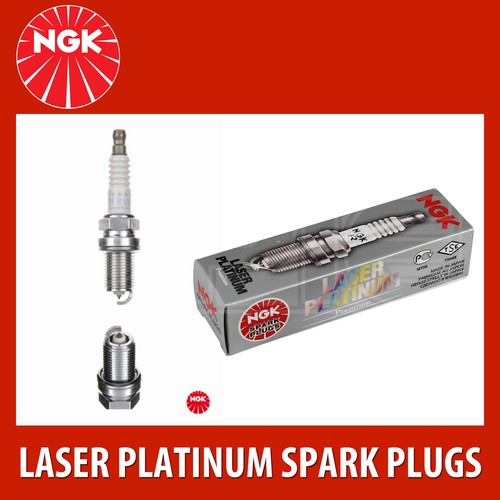 NGK PFR6Q (6458) - Bujía platino / Bujía - Electrodos dobles | eBay