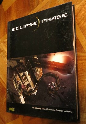 ECLIPSE PHASE ROLLENSPIEL TRANSHUMAN VERSCHWÖRUNG & HORROR POSTHUMAM STUDIOS 
