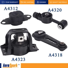 4X Engine Motor & Transmission Mount for 2007-2012 Nissan Versa l4 1.8L AUTO