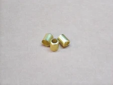 3/8" (.380") ID X 1/2" (.500") Length X 0.266" Hole X 0.020" Thick Brass Ferrule