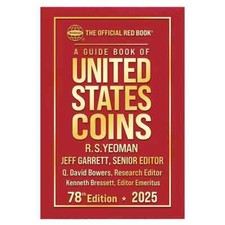 New 2025 Official Red Book Guide For US Coins...