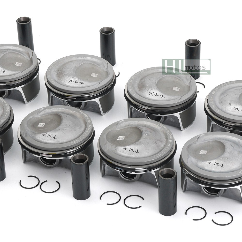 STD Rebuild Overhaul Pistons Kit For Porsche Cayenne Panamera Turbo 4