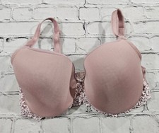 Wacoal Bra 853191 WOMENS SIZE 32DD Embrace Lace Full Coverage Lined Pink