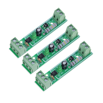 3PCS 220V AC Optocoupler Module Reliable Voltage Detection for Microcontrollers