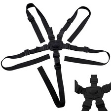 Baby Safety Belt Adjustable 3 Point Harness For Child Kid Stroller High Chair