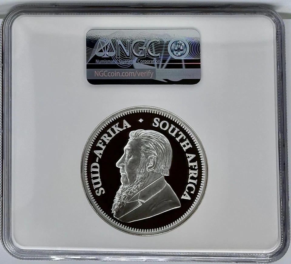 2020 South Africa 2 Rand S2KR 2 Oz Silver Krugerrand Coin NGC PF70UCAM with COA - Image 2 of 3