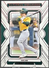 Tommy White 2025 Panini National Treasures Red /75 Athletics RC