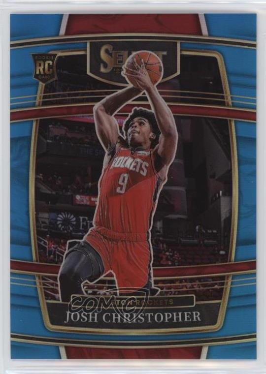 2021 Panini Select Concourse Light Blue Prizm 36/299 Josh Christopher #48 14mf