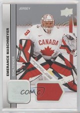 2023 Upper Deck Team Canada Juniors Women's WC Jersey Emerance Maschmeyer 0c3
