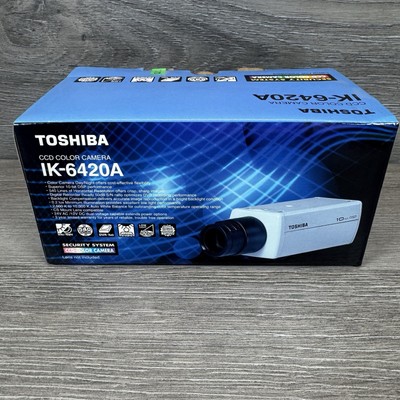 Toshiba - Indoor CCD Color Video Surveillance Camera IK-6420A