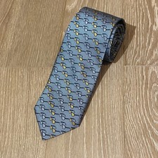 Buffalo Jackson Tie Mens 100 Silk Sunglasses Pattern Light Blue Gray Handmade