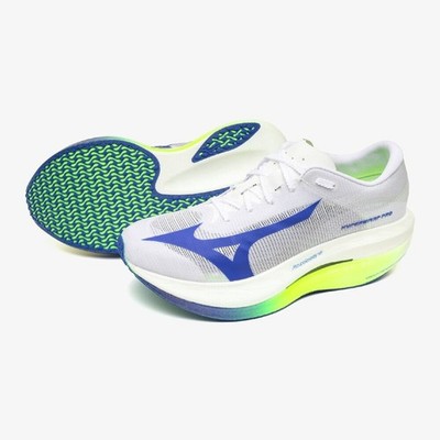 Mizuno Running Shoes HYPERWARP PRO White/Blue/Yellow J1GC267201