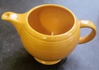 Fiesta Antque Gold Vintage Teapot C Handle NO LID