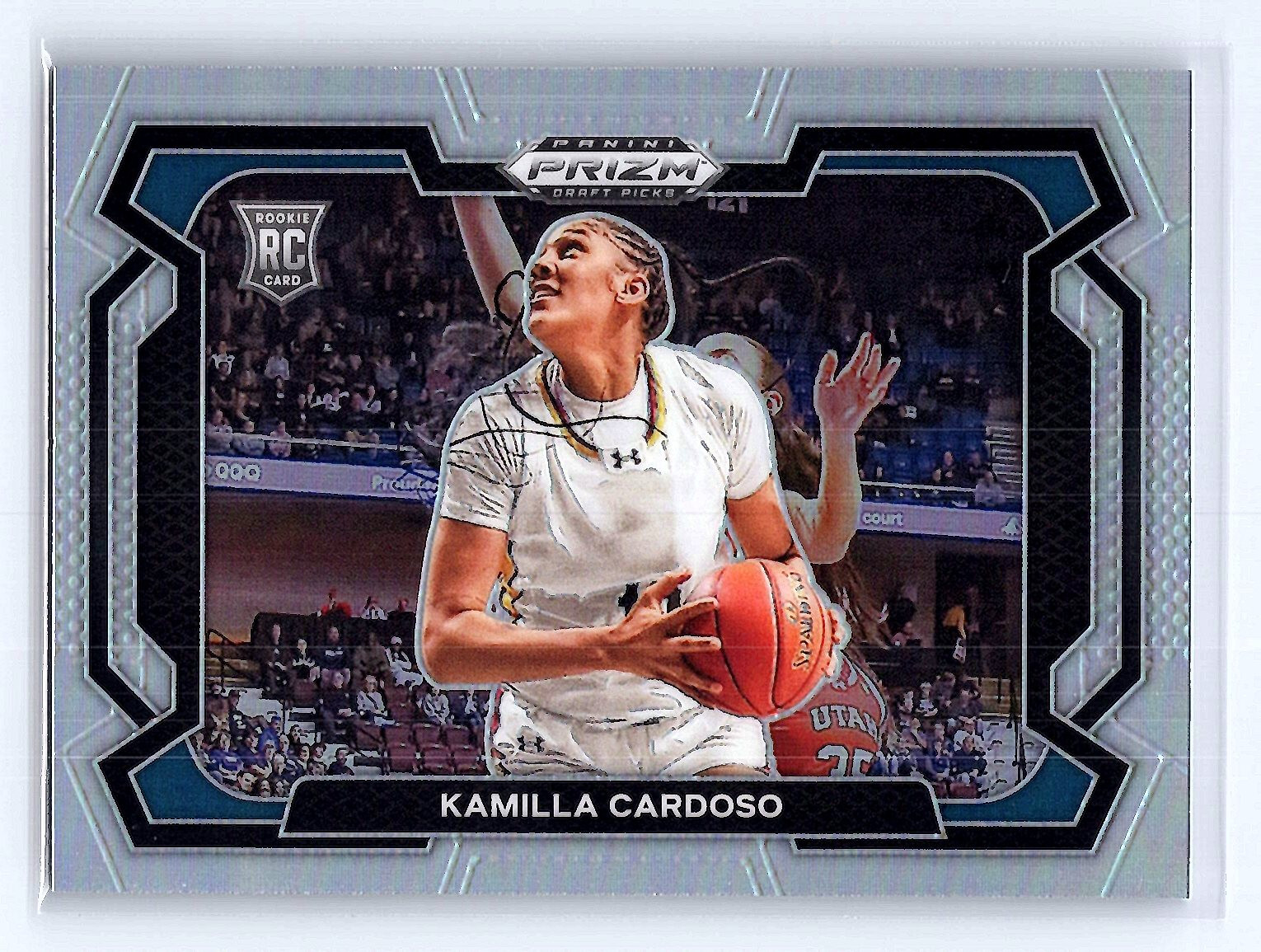 Kamilla Cardoso 2024 Panini Prizm Draft Picks Variation #59 Silver Prizms