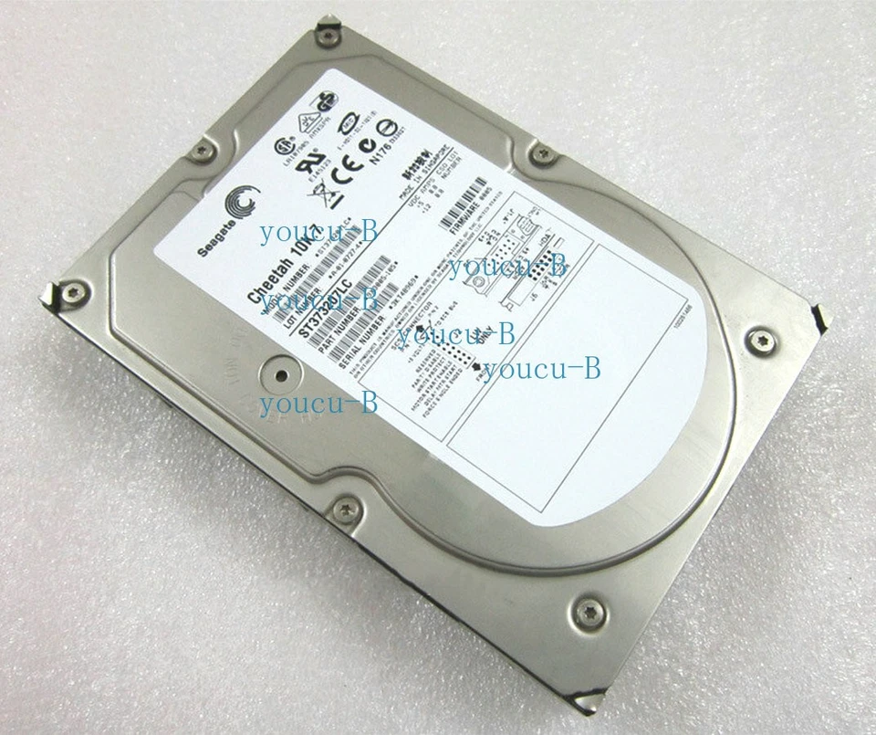 SEAGATE ST373207LC 73GB 10K RPM ULTRA320 80-PIN SCSI HARD DRIVE - Image 2 of 3