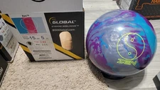 900 Global Zen Bowling Ball 1st Quality | 15 Pounds | 2-2.5" Pin | 2.89oz TW