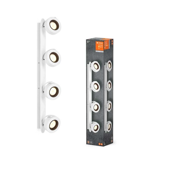 Led Deckenleuchte Decor 4 Spot Venus Weiß 21W 910Lm Warmweiß 3000K Verstellbar-image