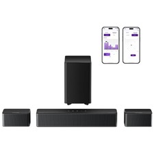 Dolby Atmos Soundbar System with Wireless Subwoofer