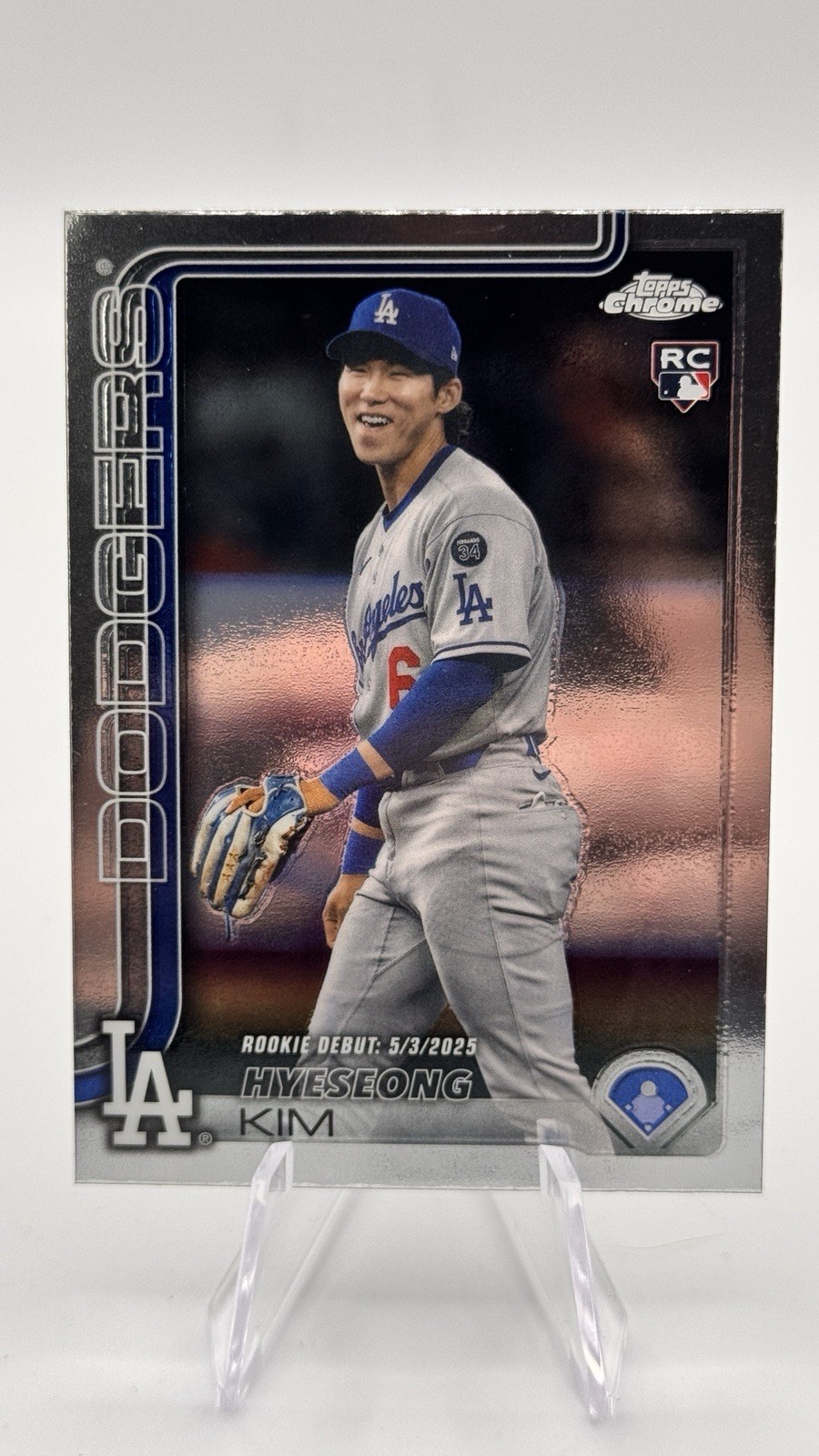 2025 Topps Chrome Update Series - Rookie Debut Hyeseong Kim #USC149 (RC)