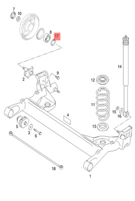 Genuine GM/OPEL 93194665 Circlip, Rear Wheel Bearing Agila B 1.0 1.2 1.3